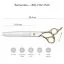 Характеристики Фінішні ножиці для стрижки собак Barracuda Gold Line 7.5 дюймів - 2