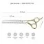 Характеристики Фінішні ножиці для стрижки собак Barracuda Gold Line 7 дюймів - 2