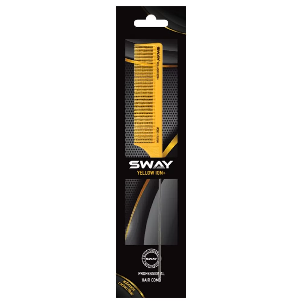 Расческа с спицей Sway Yellow ion 003 - 4