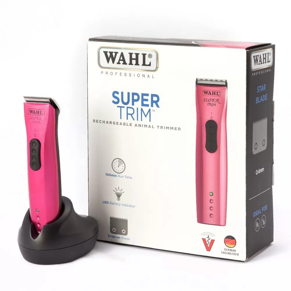 Тример для стрижки тварин Wahl Super Trim Pink - 5