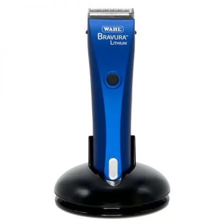 Фото Машинка для стрижки тварин Wahl Bravura Moonlight Blue - 1