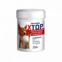 Фото Кровоостанавливающий порошок для животных Artero Powder X-Top, 15 гр - 1