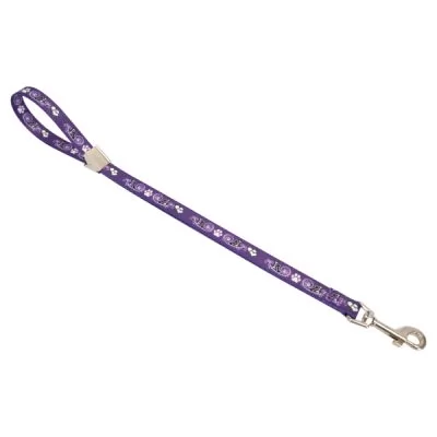 С Петля-удавка для собак Show Tech Pawprint фиолетовая 45 см х 1,5 см покупают: