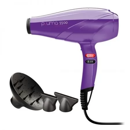 Фото Фен для сушіння тварин Ga.Ma Pluma Endurance 5500 Ion Purple 2400 Вт - 1