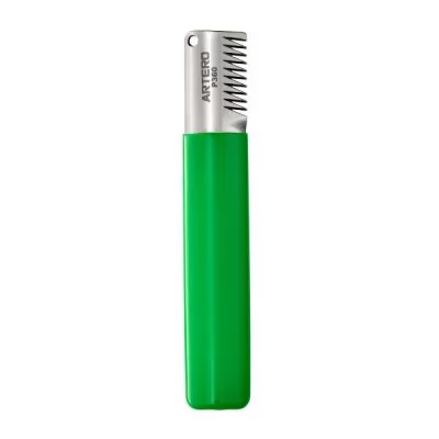 Зелёный нож для триминга собак Artero Stripping Green