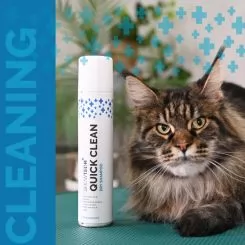Фото Сухий шампунь котів та собак Show Tech+ Quick Clean Dry 200 мл. - 8