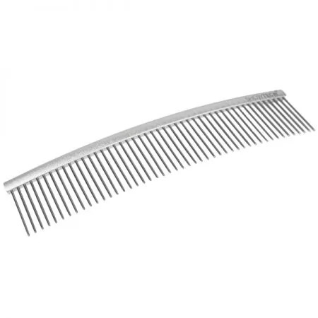 Фото Изогнутый гребень для груминга Show Tech+ Featherlight Curved Comb 19 см. - 1