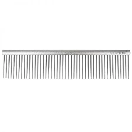 Фото Изогнутый гребень для груминга Show Tech+ Featherlight Curved Comb 19 см. - 2