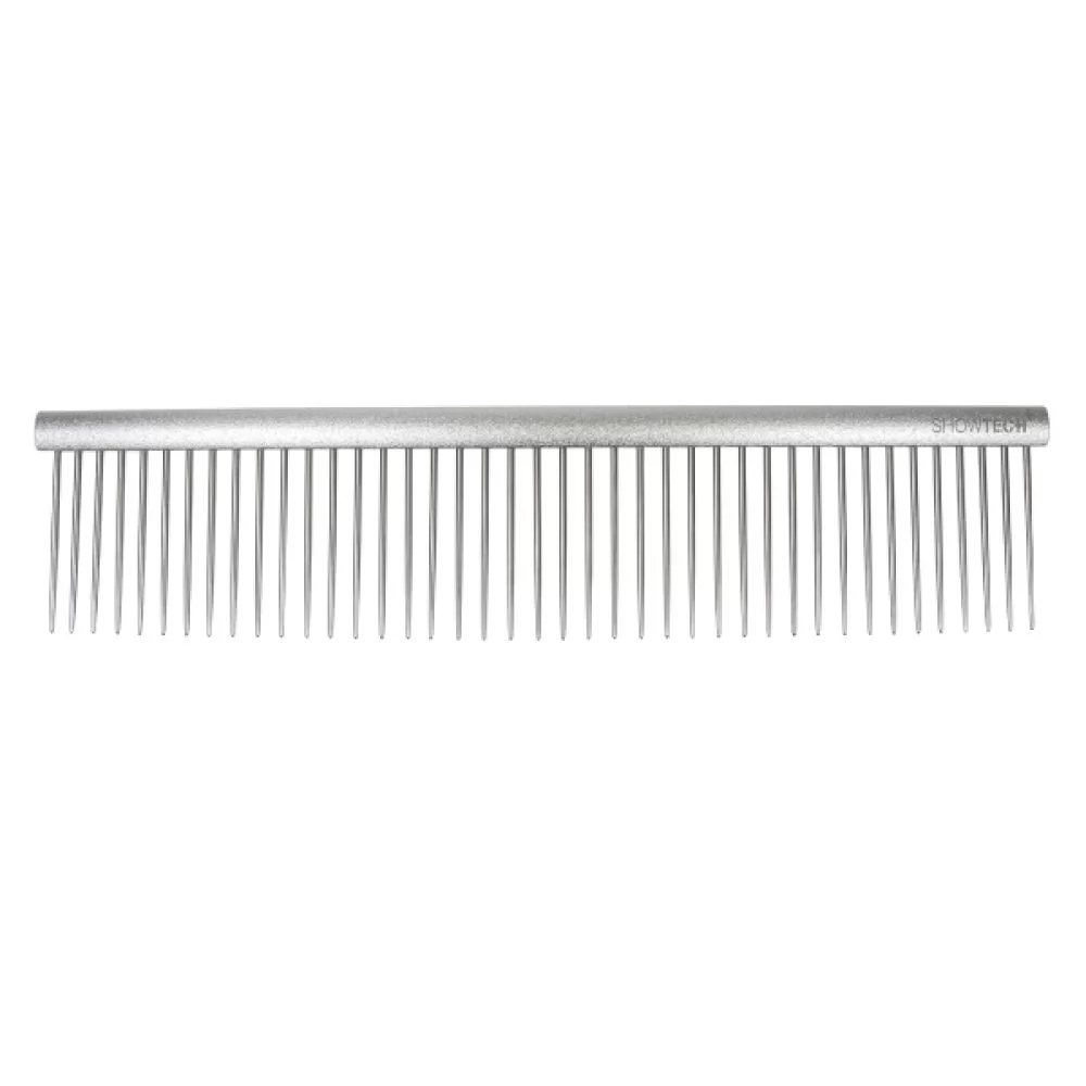 Вигнутий гребінь для грумінгу Show Tech+ Featherlight Curved Comb 25 див. - 2