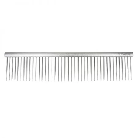 Фото Вигнутий гребінь для грумінгу Show Tech+ Featherlight Curved Comb 25 див. - 2