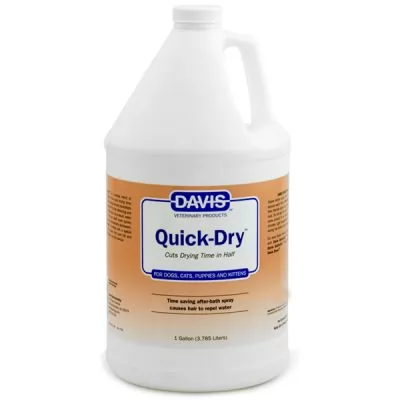 Характеристики Спрей для ускоренной сушки собак и котов Davis Quick-Dry Spray 3,8 л. 