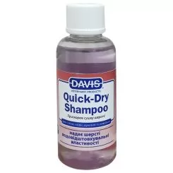 Фото Шампунь с эффектом быстрой сушки для собак и котов Davis Quick-Dry Shampoo 10:1 - 50 мл. - 1