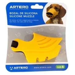 Фото Силиконовый намордник для собак уточка Artero размер S - 3