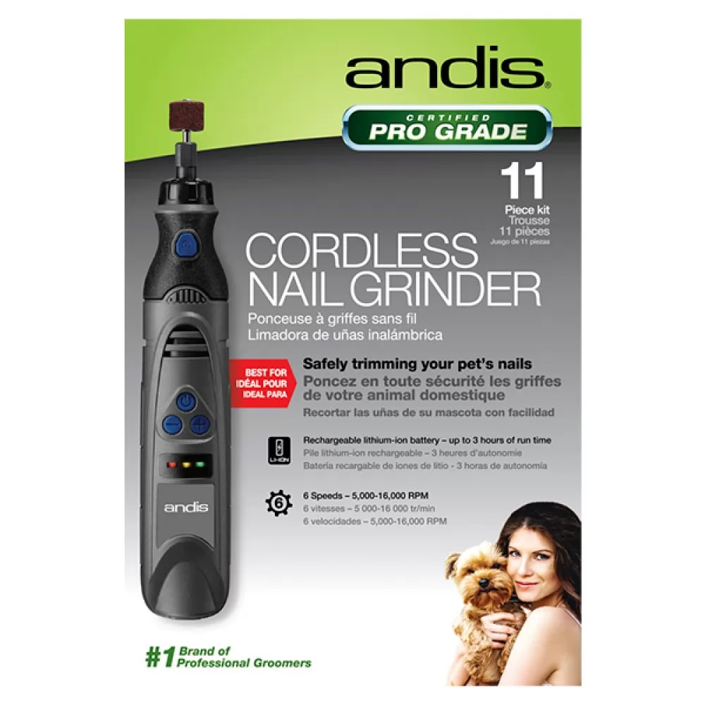 Фрезер-гріндер для кігтей Andis Nail Grinder Cordless - 6