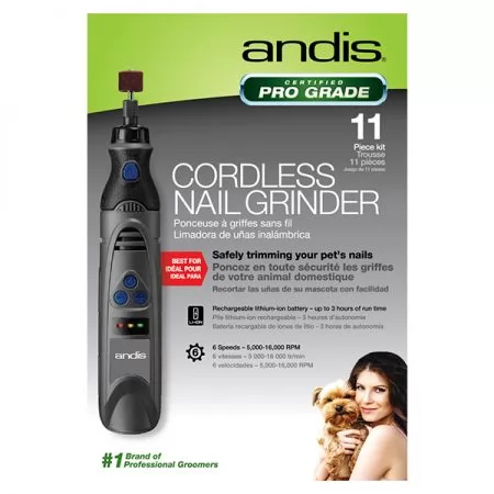 Фото Фрезер-гріндер для кігтей Andis Nail Grinder Cordless DNG-1 - 6