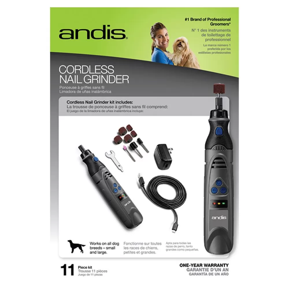 Фрезер-гріндер для кігтей Andis Nail Grinder Cordless - 7