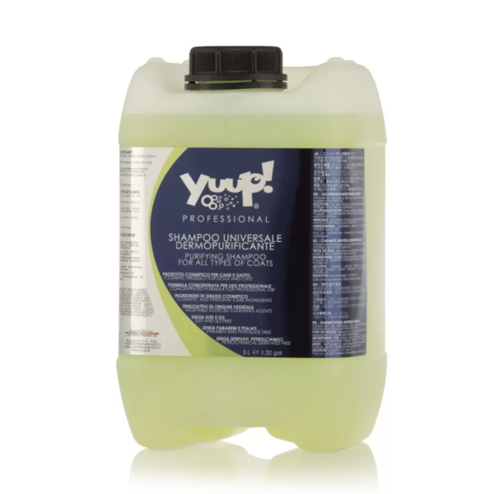 Шампунь глибоке очищення для собак та котів Yuup Purifying For All Types Of Coats 5 л.