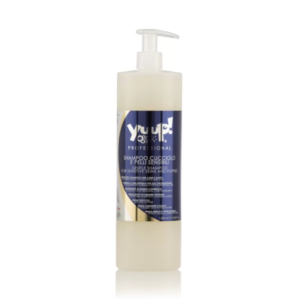 Шампунь для чувствительной кожи животных Yuup Gentle For Puppie And Sensitive Skins 1 л.