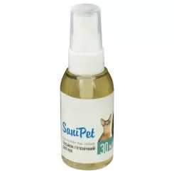 Фото Гігієнічний лосьйон-спрей для вух собак та котів SaniPet 30 мл. - 2