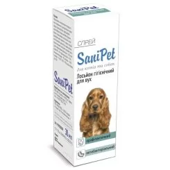 Фото Гігієнічний лосьйон-спрей для вух собак та котів SaniPet 30 мл. - 3