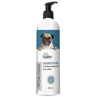 Інформація про сервіс на Антибактеріальний шампунь для собак Provet Profiline 300мл.