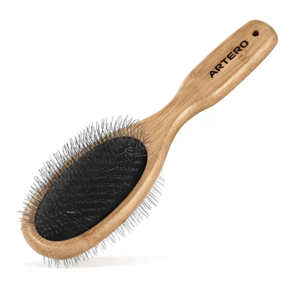 Двостороння пуходерка для тварин з довгим зубом Artero Nova Double Slicker Brush - 2