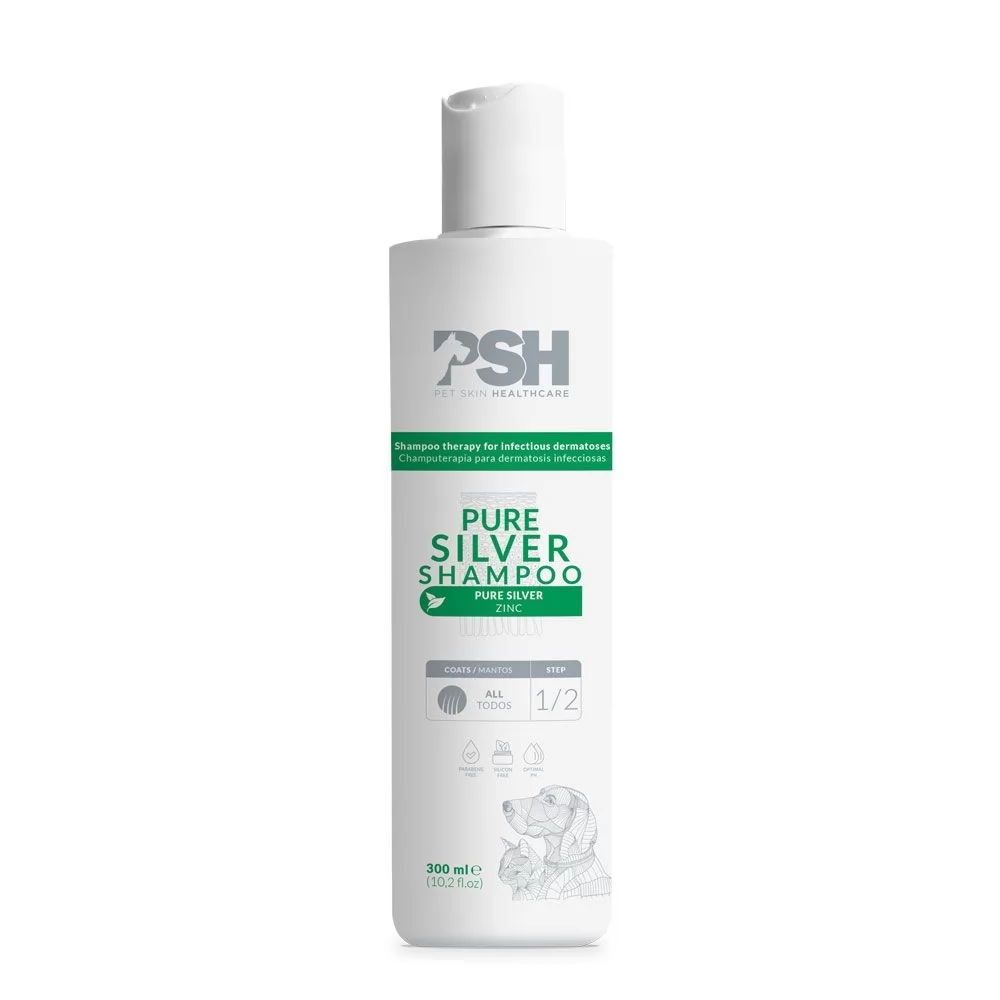 Протигрибковий шампунь для тварин PSH Pure Silver Shampoo 250 мл.