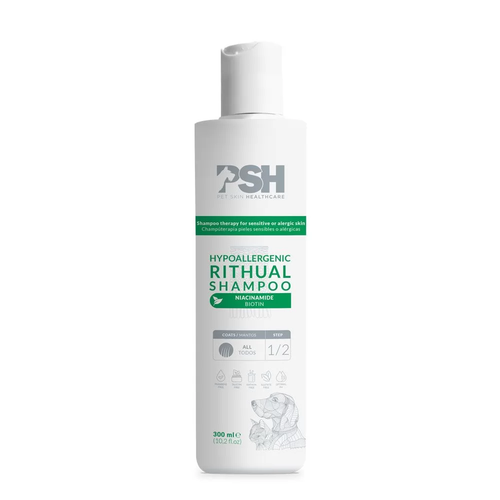 Гіпоалергенний шампунь для собак PSH Hypoallergenic Shampoo 250 мл.