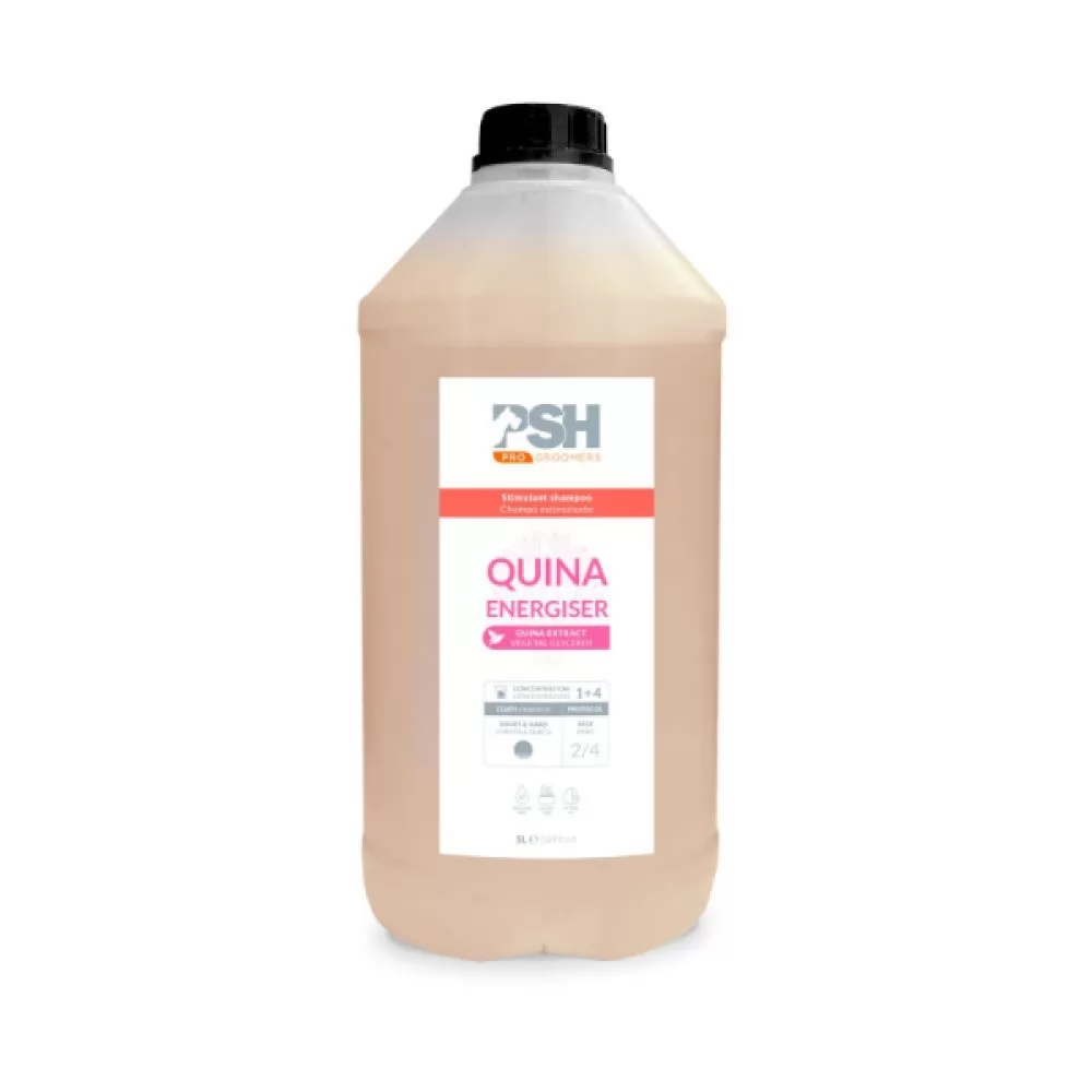 Все фото Текстурирующий шампунь для шерсти PSH Quinado Energiser Shampoo 5000 мл. - 2