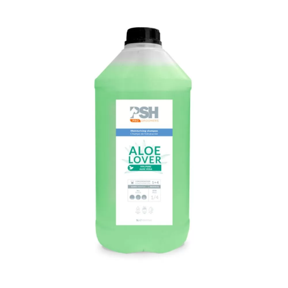 Характеристики Зволожуючий шампунь для собак PSH Aloe Lover Shampoo 5000 мл. - 2