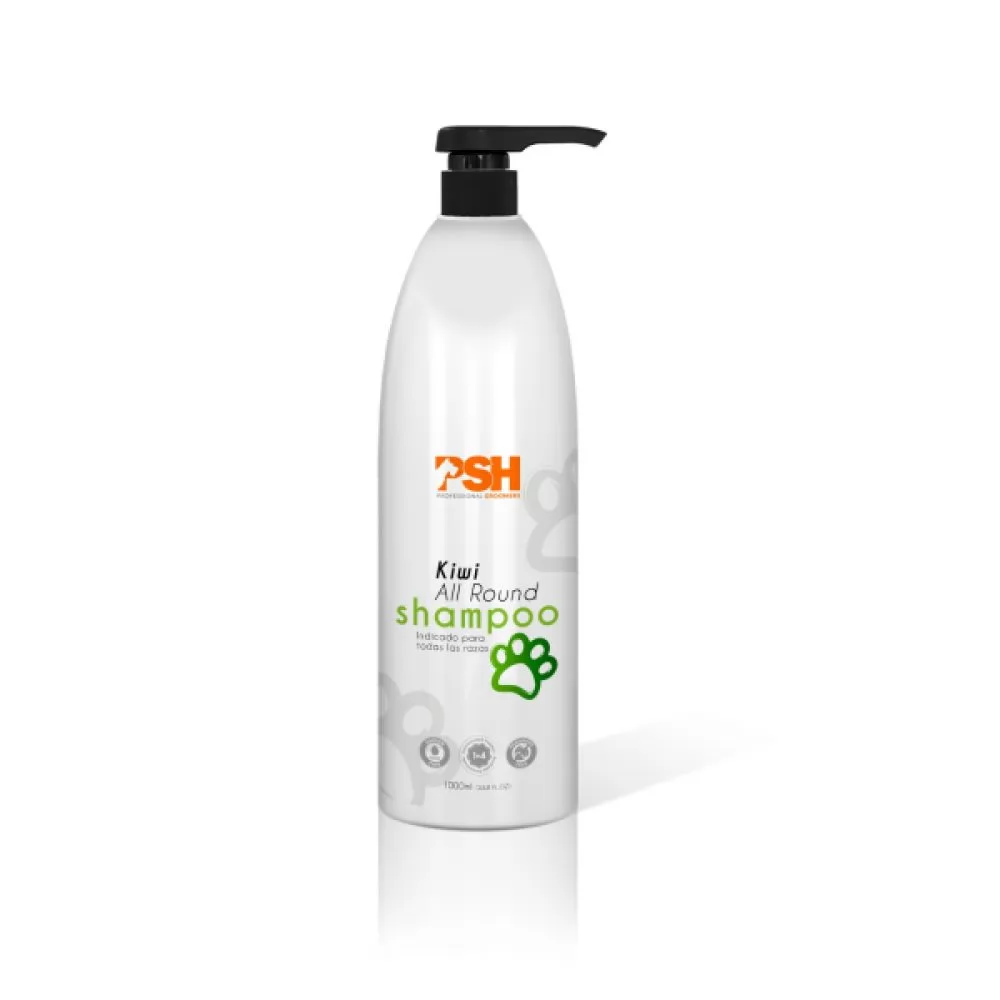 Шампунь для глубокой очистки шерсти собак PSH Kiwi All Round Shampoo 1000 мл.