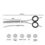 Характеристики Финишные изогнутые ножницы для стрижки собак Barracuda Twisted 6.5 дюймов 30 зубцов - 2