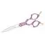 Вигнуті ножиці для стрижки собак Artero Fusion Curvy Shears Pink 6 дюймів - 8