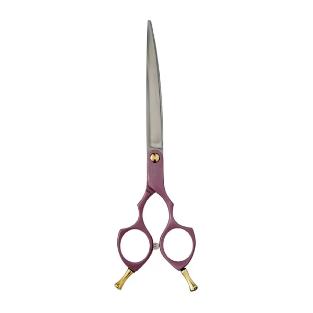 Изогнутые ножницы для стрижки животных Artero Fusion Curvy Shears Pink 7,0