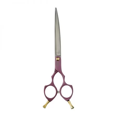 Фото Изогнутые ножницы для стрижки животных Artero Fusion Curvy Shears Pink 7,0 - 1