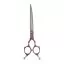 Изогнутые ножницы для стрижки собак Artero Fusion Curvy Shears Pink 7 дюймов - 1