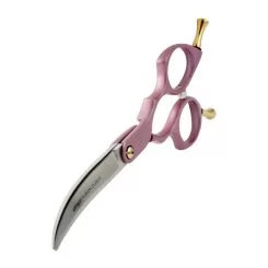 Фото Изогнутые ножницы для стрижки животных Artero Fusion Curvy Shears Pink 7,0 - 8