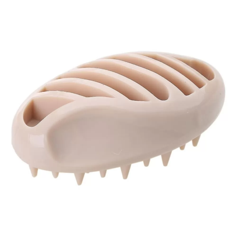 Силіконова щітка для короткої шерсті Doggy Man Rubber Brush 7,5 х4 см. - 5