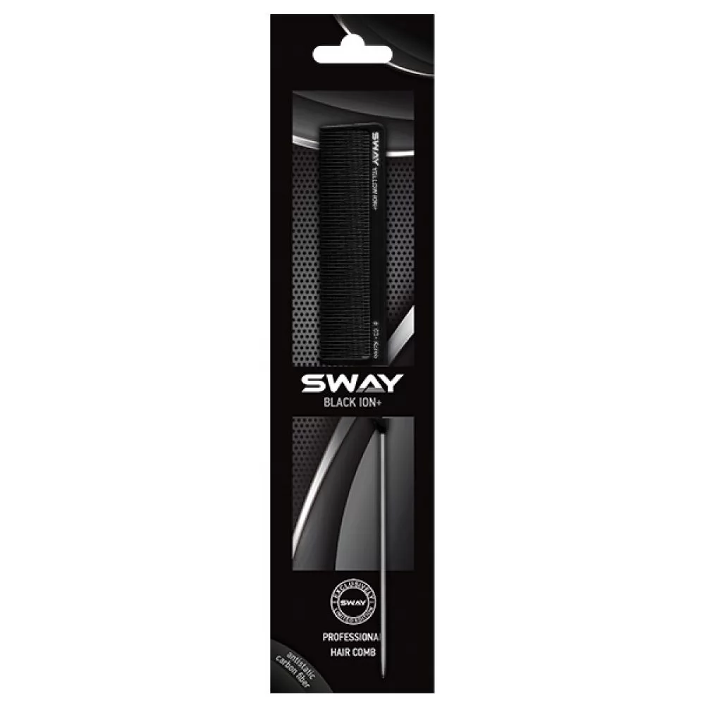 Гребінець зі спицею Sway Black Ion 103 - 4