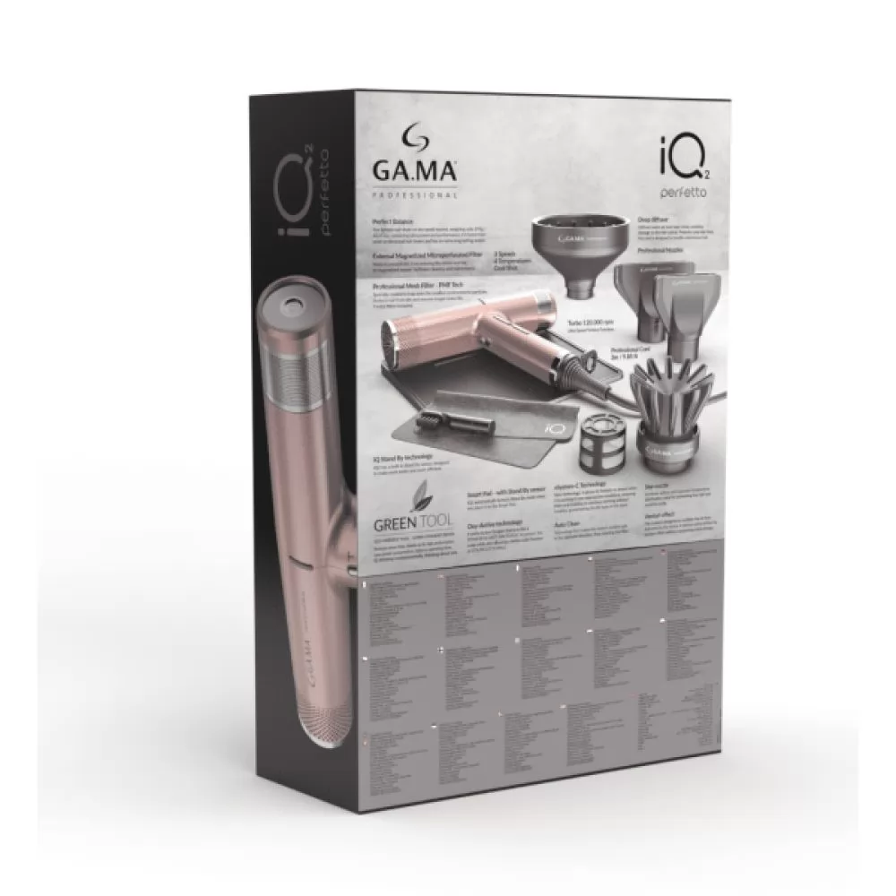 Отзывы на Фен Ga.Ma IQ2 Perfetto Plus Rose Gold Revolution 2000 Вт - 11