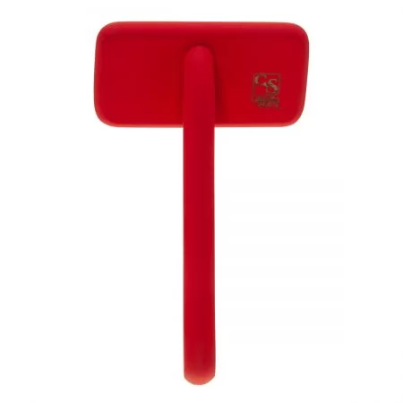 Фото Мала пуходерка для тварин з середніми зубцями Groom Soul Natural Series Soft Pins Red - 6