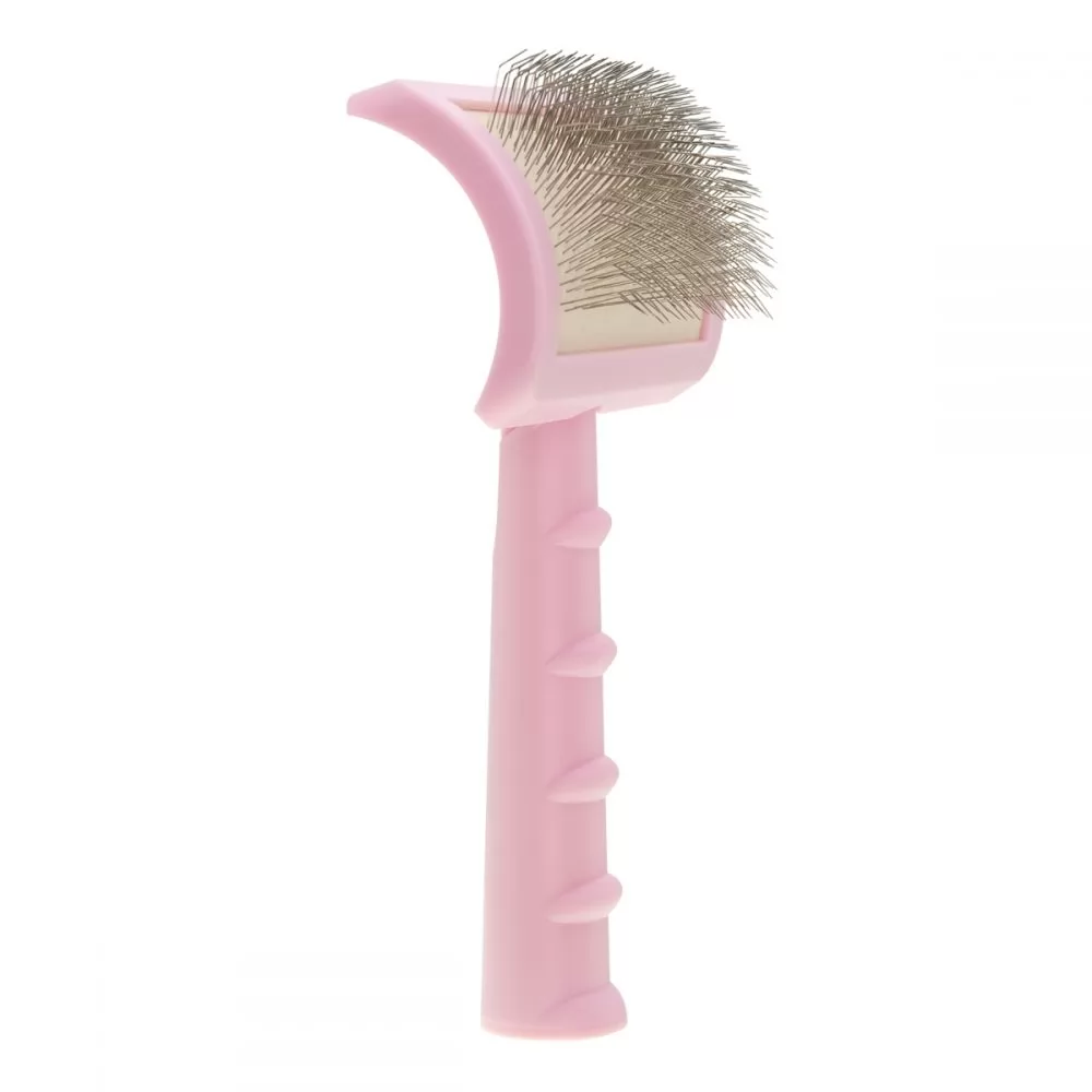 Характеристики Пуходерка для животных с мягкими зубцами Groom Soul Pro Series Soft Long Pins Pink - 5