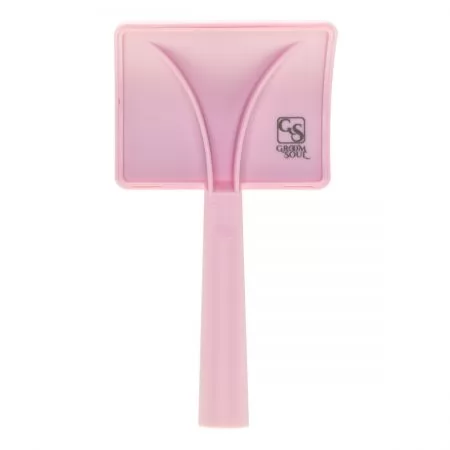 Фото Большая пуходерка для животных с мягкими зубцами Groom Soul Pro Series Soft Long Pins Pink - 7