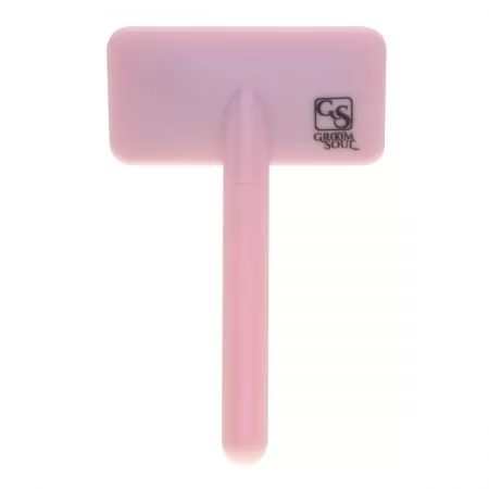 Фото Мала пуходерка для тварин з середніми зубцями Groom Soul Basic Series Soft Pins Pink - 7