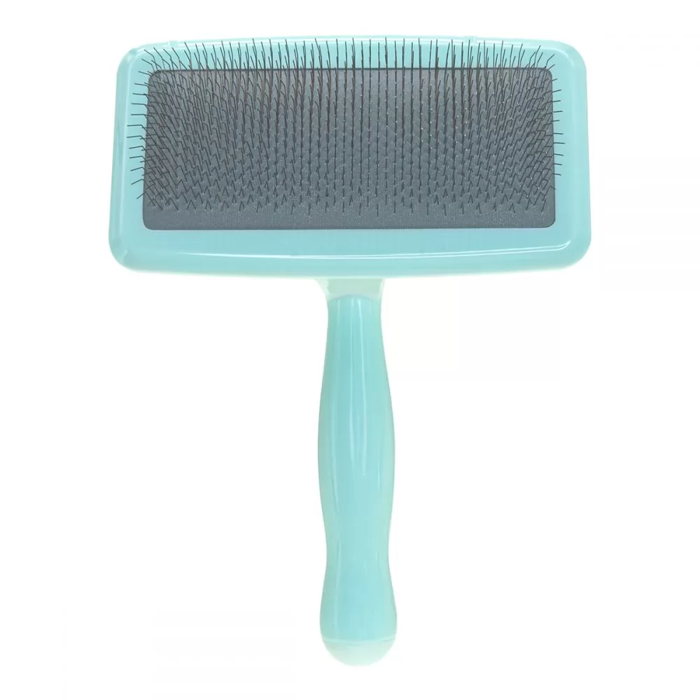 Пуходерка для животных с жесткими зубцами Groom Soul Basic Series Air Cushion Mint