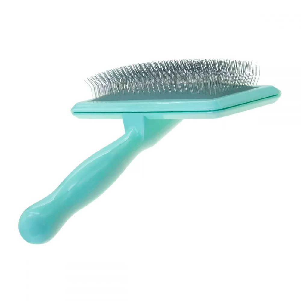 З Пуходерка для тварин з жорсткими зубцями Groom Soul Basic Series Air Cushion Mint купують: - 5