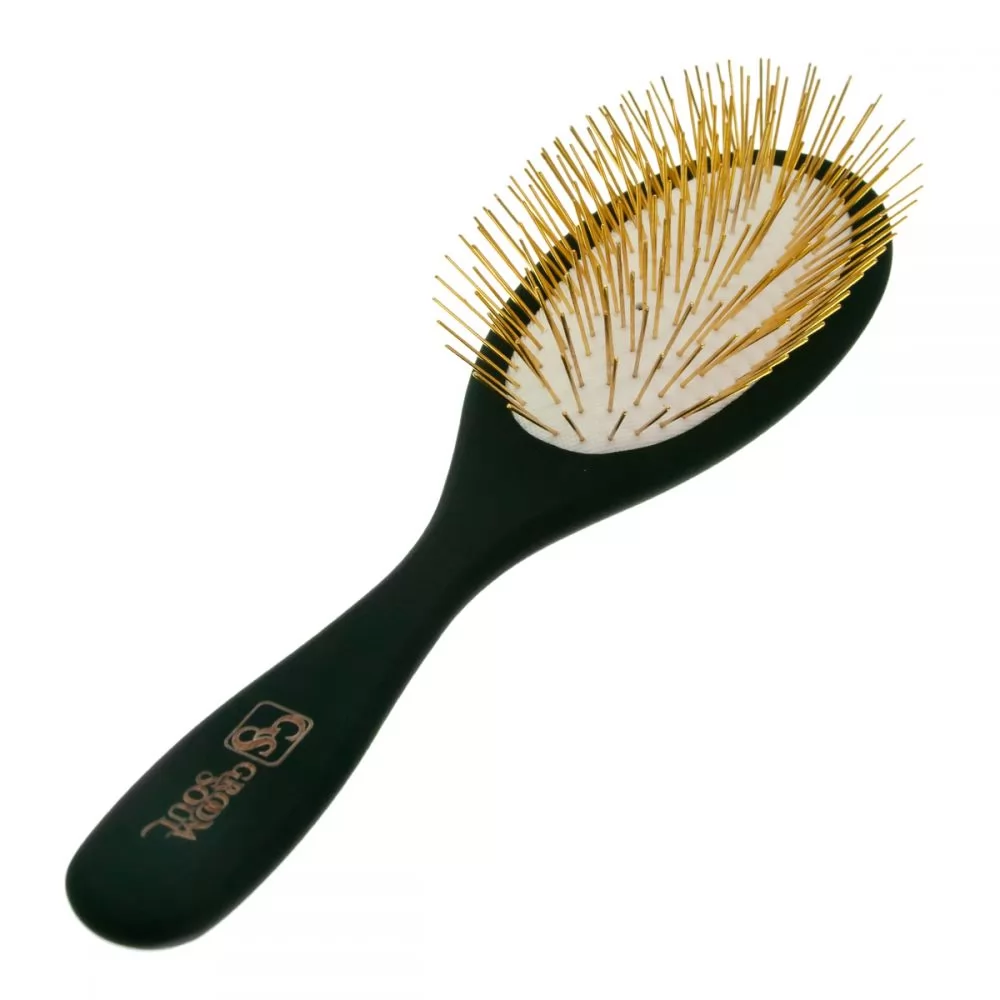 Характеристики Щетка для расчесывания животных Groom Soul Natural Series Ultra Soft Gold Pins Black - 3