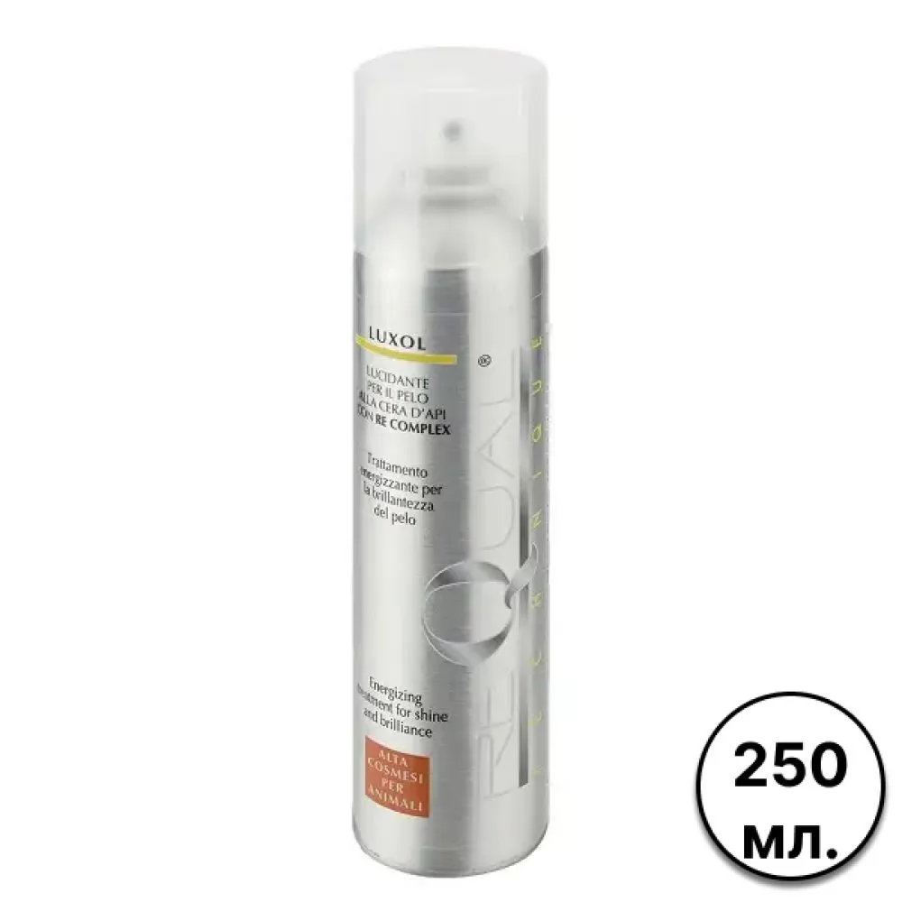 Фінішний спрей для блиску шерсті ReQual Luxol Finishing Spray 250мл.