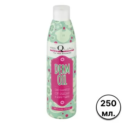 Усі фото Гіпоалергенний шампунь для тварин ReQual Derm-Oil Shampoo 250 мл.