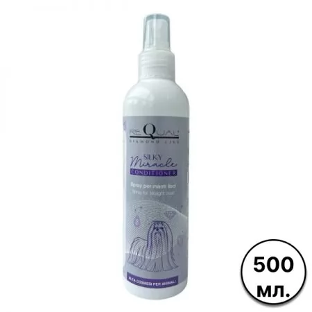 Фото Спрей-кондиционер для прямой шерсти ReQual Silky Miracle Conditioner Spray 500 мл. - 1